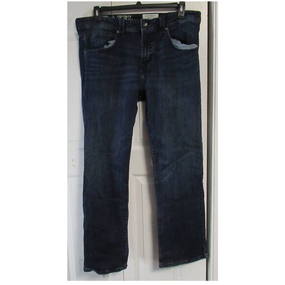 Men’s Slim Bootcut Jeans - Picture 1 of 3